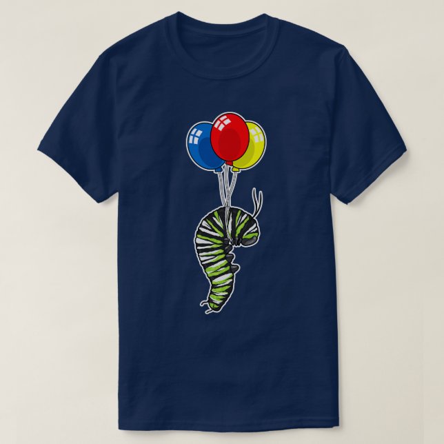 T-shirt Balloon caterpillar (Design devant)