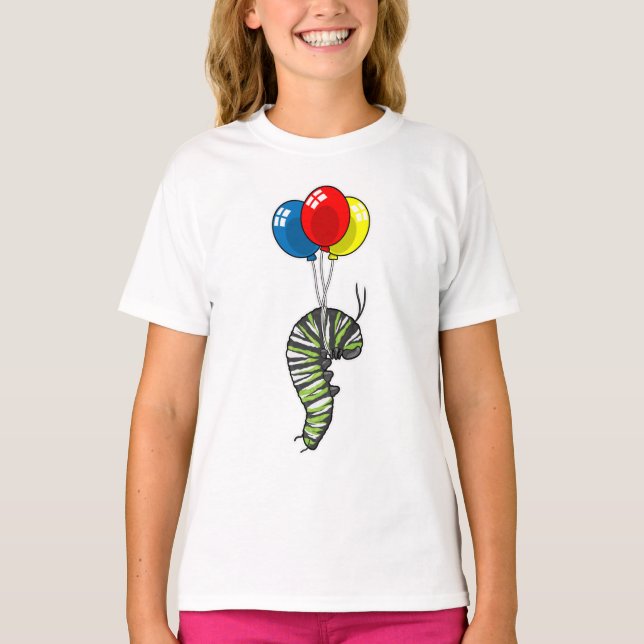 T-shirt Balloon caterpillar (Devant)
