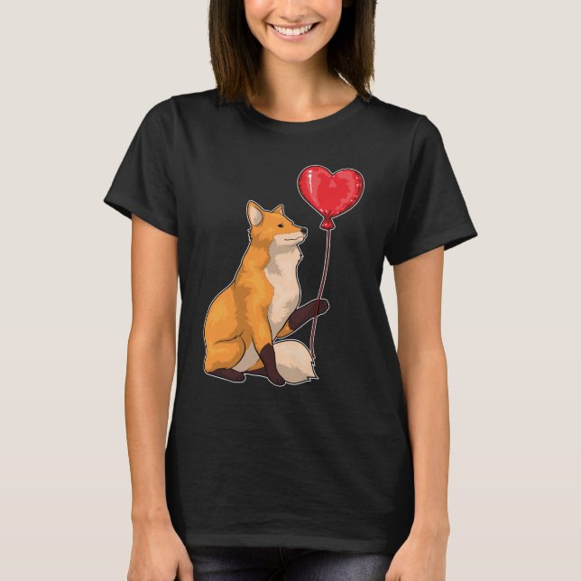 T-shirt Balloon Coeur Fox (Devant)
