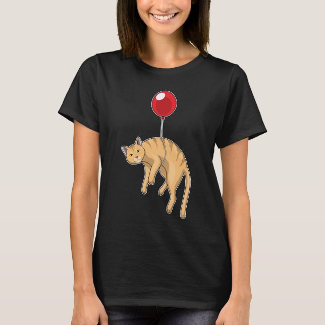 T-shirt Balloon de chat (Devant)