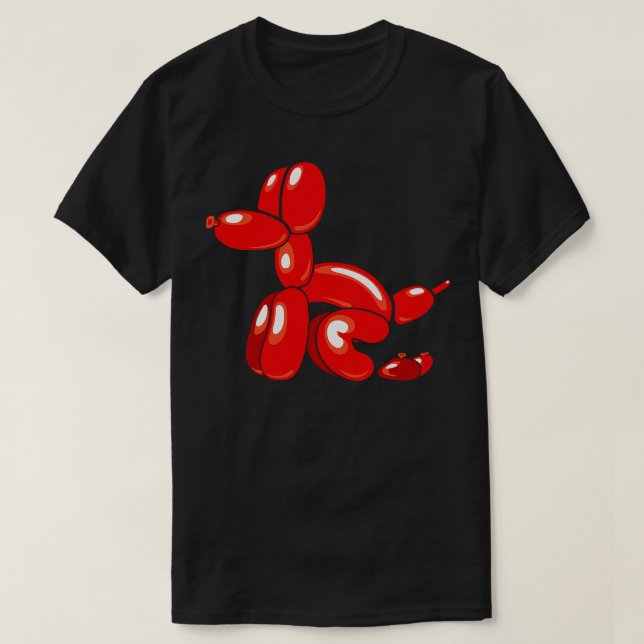 T-shirt Balloon Doggie Poop (Design devant)