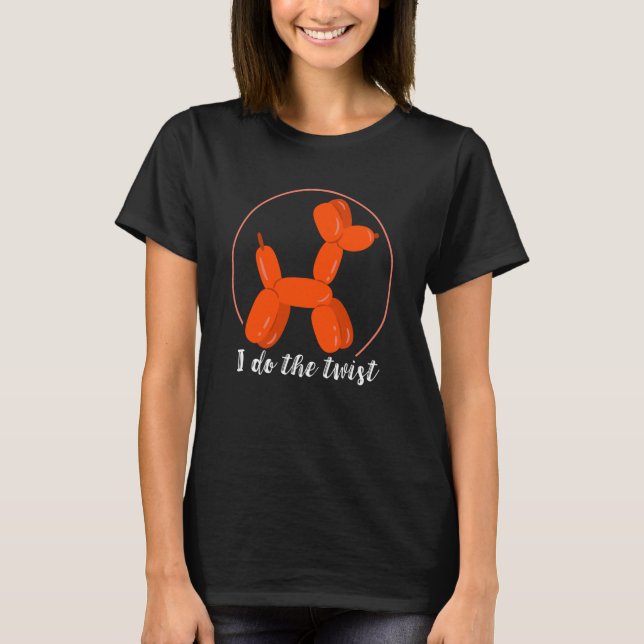 T-shirt Balloon Twist Twisting Balloon Animal Balloon Ball (Devant)
