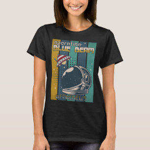 T-shirt Balloon UFO Chine Projet Bleu poutre