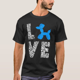 T-shirt Balloons Twisting Leopard Chien Ballon Animal Ball