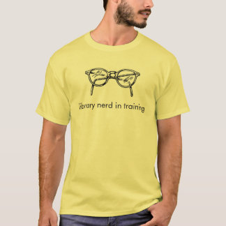 T-shirt ballot de bibliothèque dans la formation