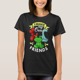 T-shirt Ballotte Artiste Animal Twister Twisting