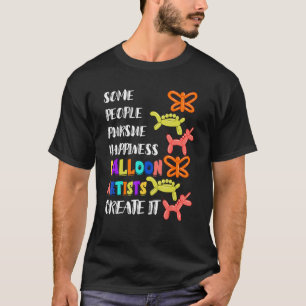T-shirt Ballotte Artiste Twisting Bonheur Animal Balloon T