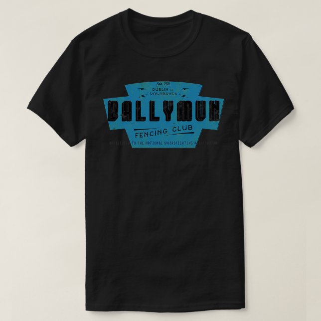 T-shirt Ballymun Vintage (Design devant)
