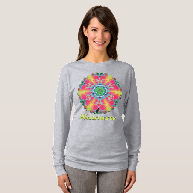T-shirt Balsam Namaste Kaleidoscope (Devant entier)