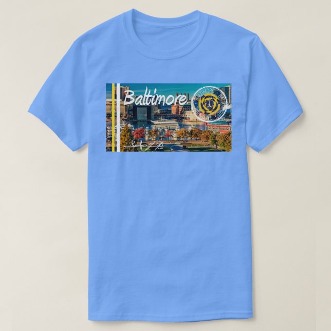 T-shirt Baltimore Maryland (Design devant)