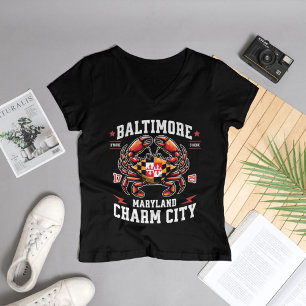 T-shirt Baltimore Maryland Charme Ville