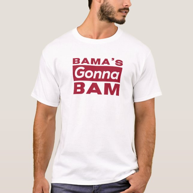 T-shirt Bama's Gonna Bam Funny (Devant)