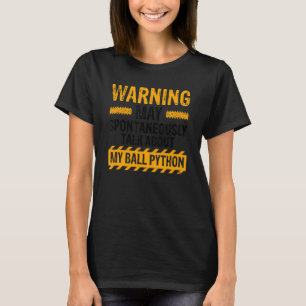 T-shirt Banana Ball Python et Noodle Reptile Designs 34