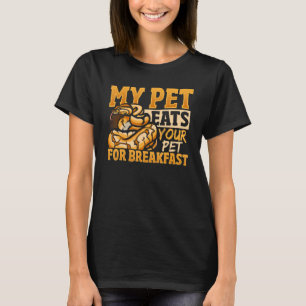 T-shirt Banana Ball Python pour un ventilateur Python roya