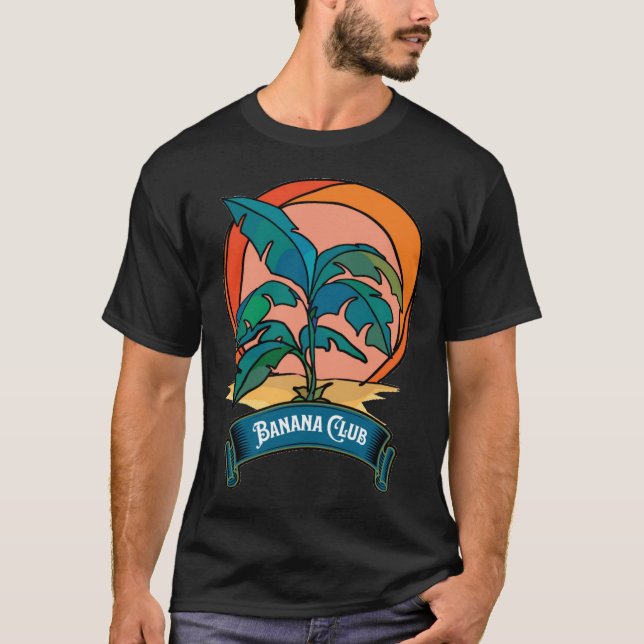 T-shirt Banana Club (Devant)