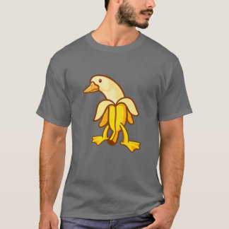 T-shirt Banana Duck Anthropomorphic Animal Art