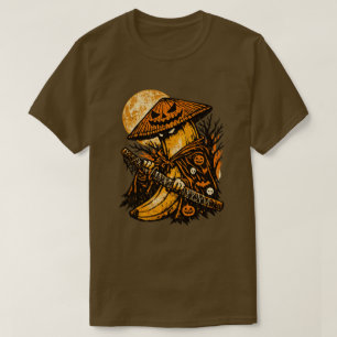 T-shirt Banana Ronin Halloween Night — Guerrier Sombre Rét
