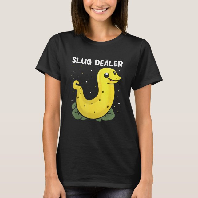 T-shirt Banana Slug Collecting Quote for Slug Science 20 (Devant)