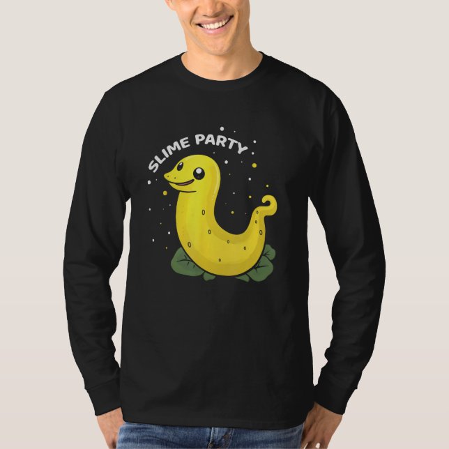 T-shirt Banana Slug Collecting Quote for Slug Science 8 (Devant)