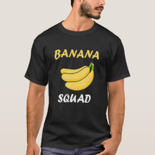 T-shirt Banana Squad Fruits mignons Alimentation saine