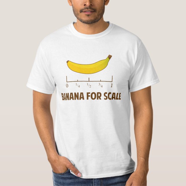 T-shirt Banane à échelle (Devant)