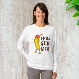 T-shirt Banane cool Bonjour été drôle Fruit tropical