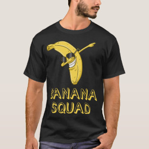 T-shirt Banane Dabbing Lunettes de soleil souriant visage 