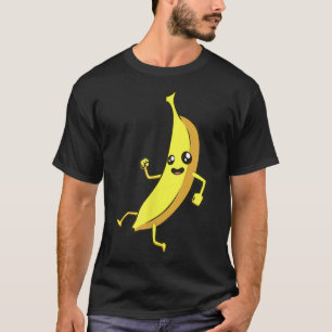 T-shirt Banane de dessin de Kawaii