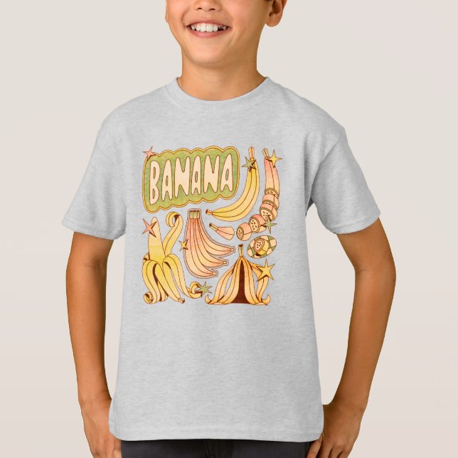 T-shirt Banane / Illustration de banane (Devant)