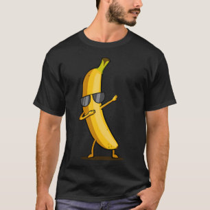 T-shirt Banane Jaune Dabbing - Dab Dancing Fruit