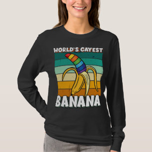 T-shirt Banane la plus gay du monde pour les gays