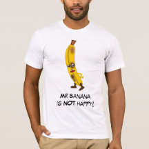 Banane : Mauvais Gang aux fruits avec Slogan perso