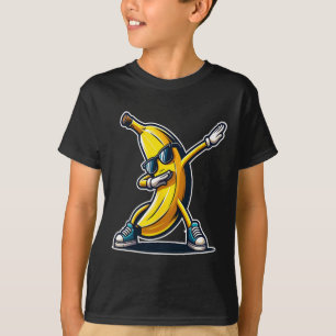T-shirt Banane mignonne Dabbing Chemise Drôle Enfants Impr