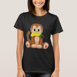 T-shirt Banane singe