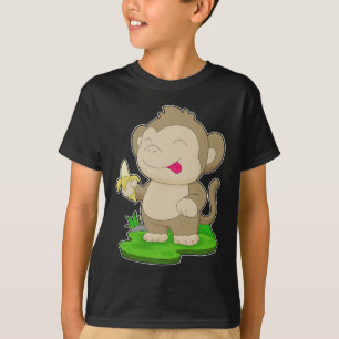 T-shirt Banane singe