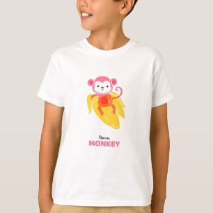 T-shirt banane singe