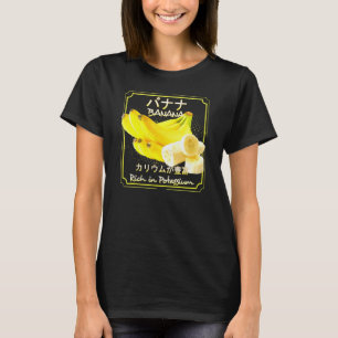 T-shirt Banane Végétalien Fruits Et Légumes Sains