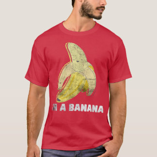 T-shirt Bananes Lover Fruit sain Végétarien Je suis Banan