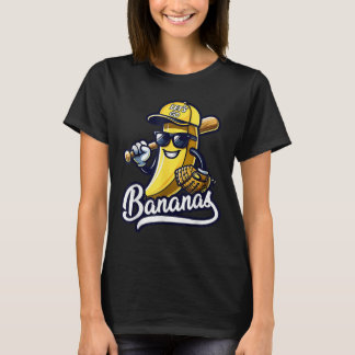 T-shirt Bananes mignonnes Nom Fière Bananes graphiques Hom