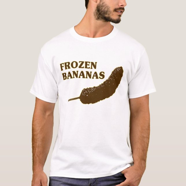 T-shirt Bananes surgelées (Devant)