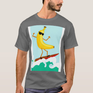 T-shirt Bananna surf