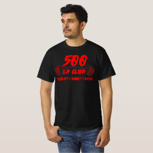 T-shirt Banc de 500 LB Club de transport rapide