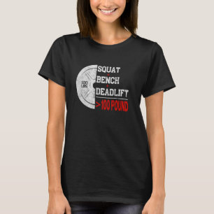T-shirt Banc de levage de la force du train 1