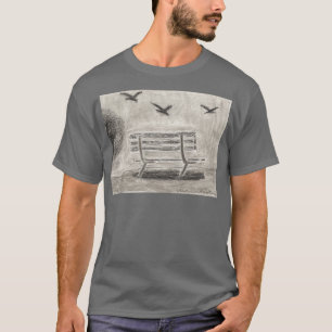 T-shirt Banc de parc Charcoal