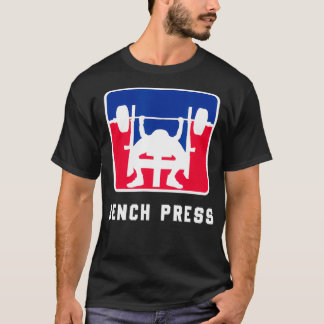 T-shirt Banc Presse Deadlifter Sport Powerlifti