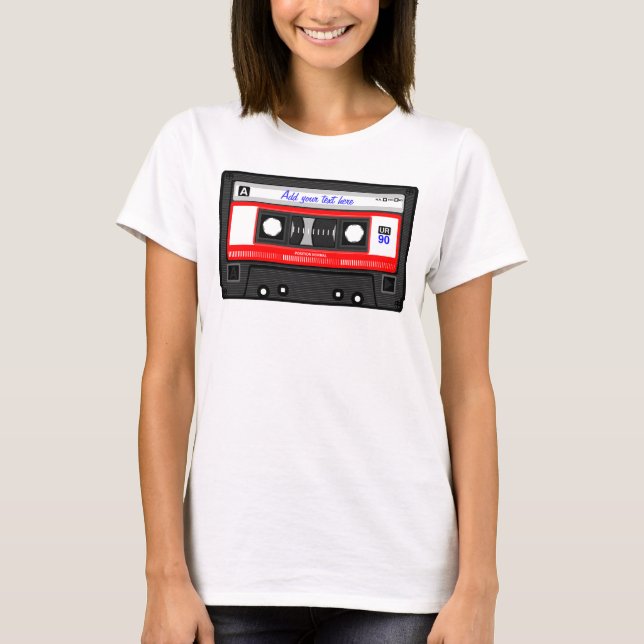 T-shirt Bande Cassette (Devant)