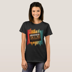 T-SHIRT BANDE CASSETTE VINTAGE 