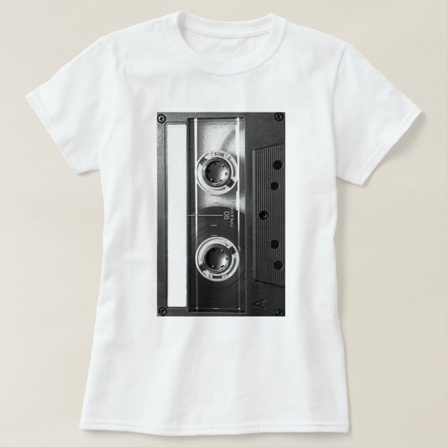 T-shirt Bande Compact Cassette (Design devant)