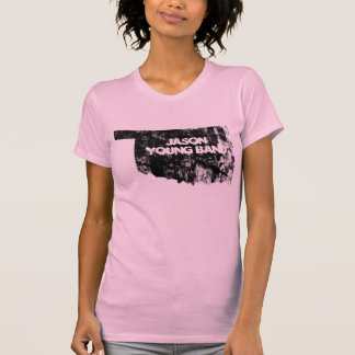 T-shirt Bande courte fanée de jeunes de Jason de douille
