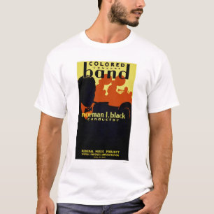 T-shirt Bande d'Afro-américain WPA 1936